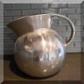 K08. Pewter pitcher. 